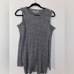 Open shoulder sweater